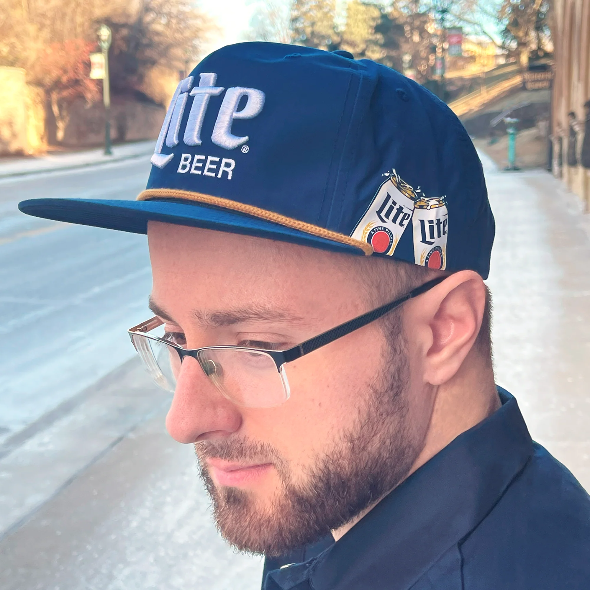 LITE BEER CHEERSING CANS HAT - Image 4