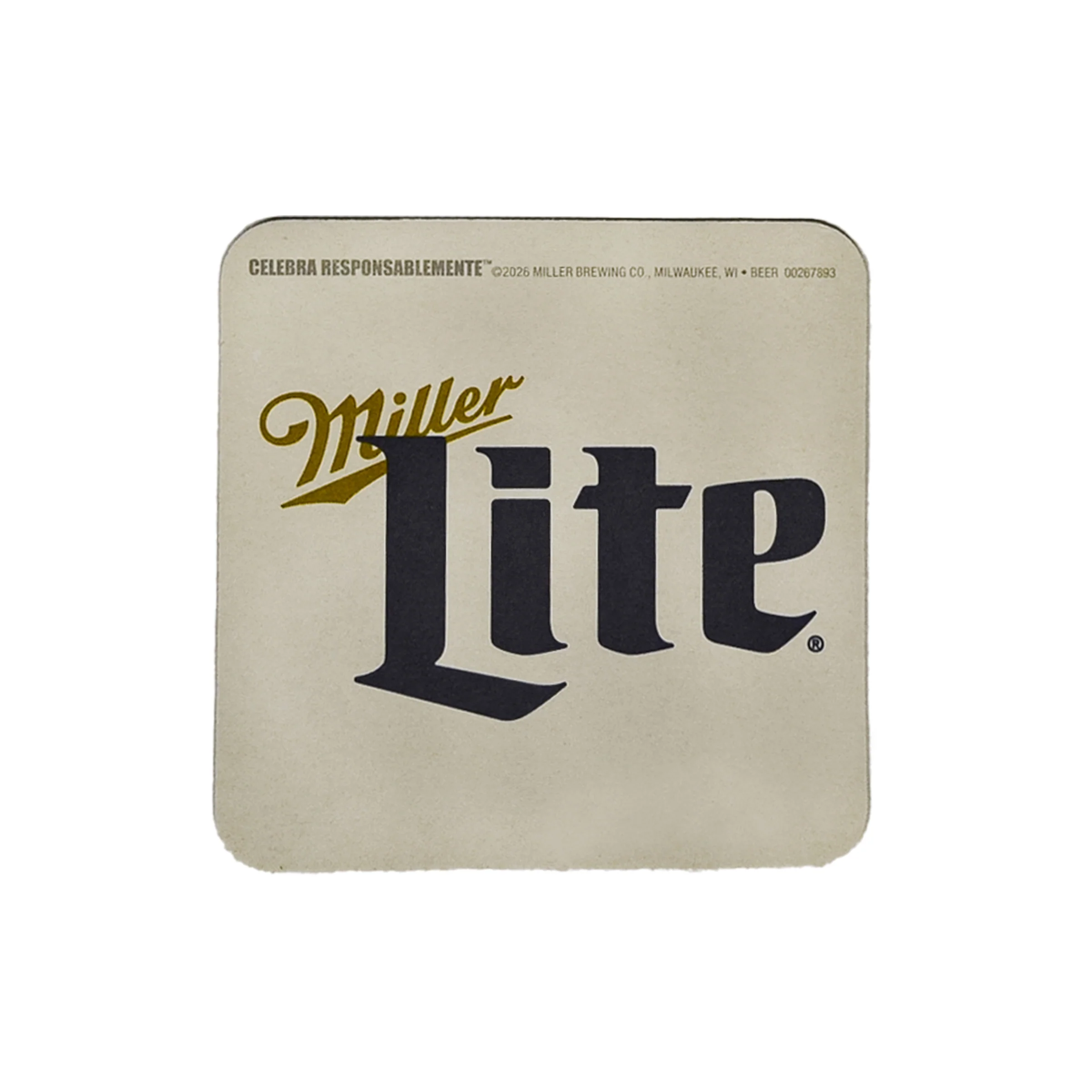 Miller Lite Cheersing Bottles Coasters 125/pk - Image 2